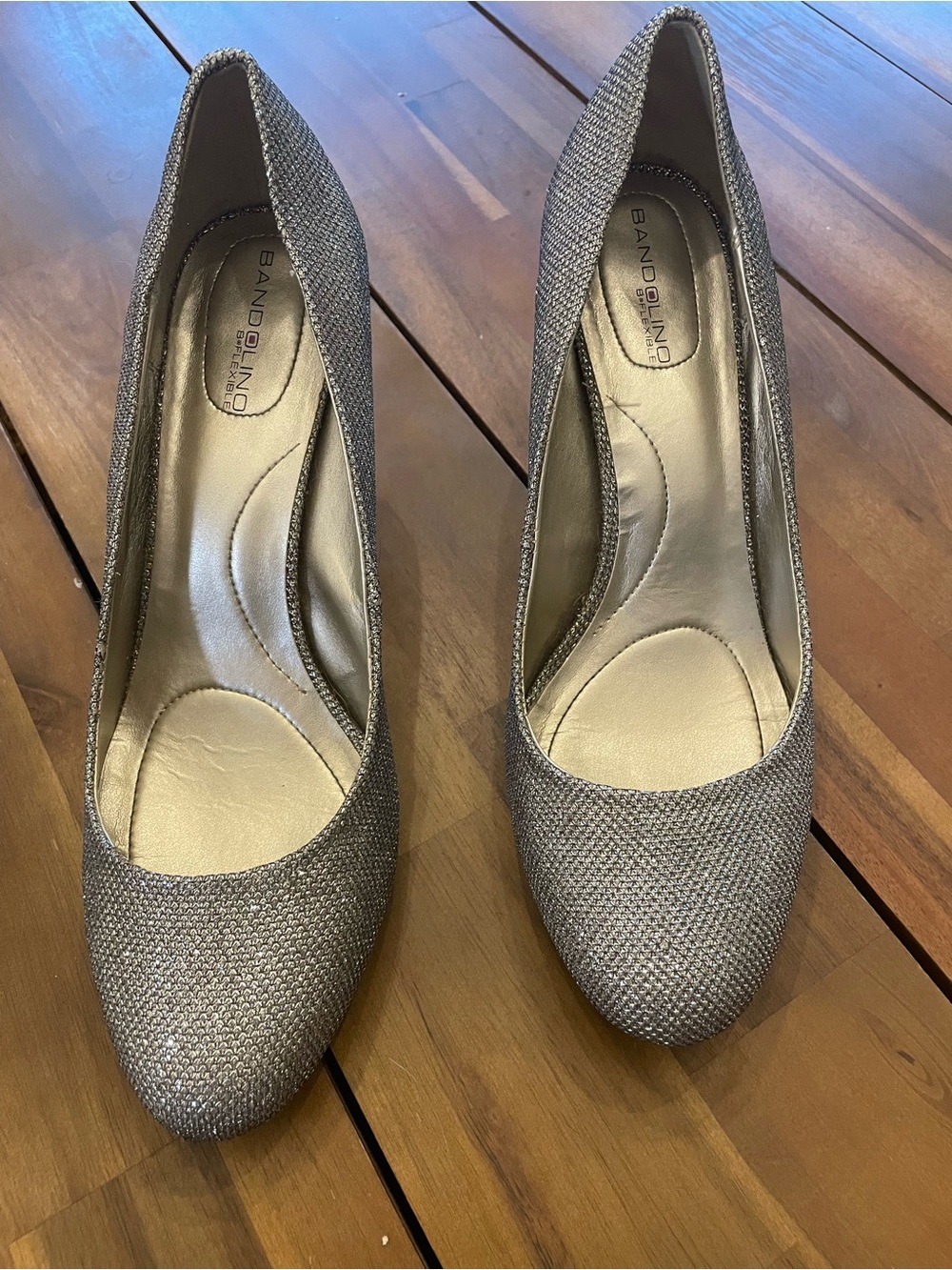Bandolino sparkly heels size 10